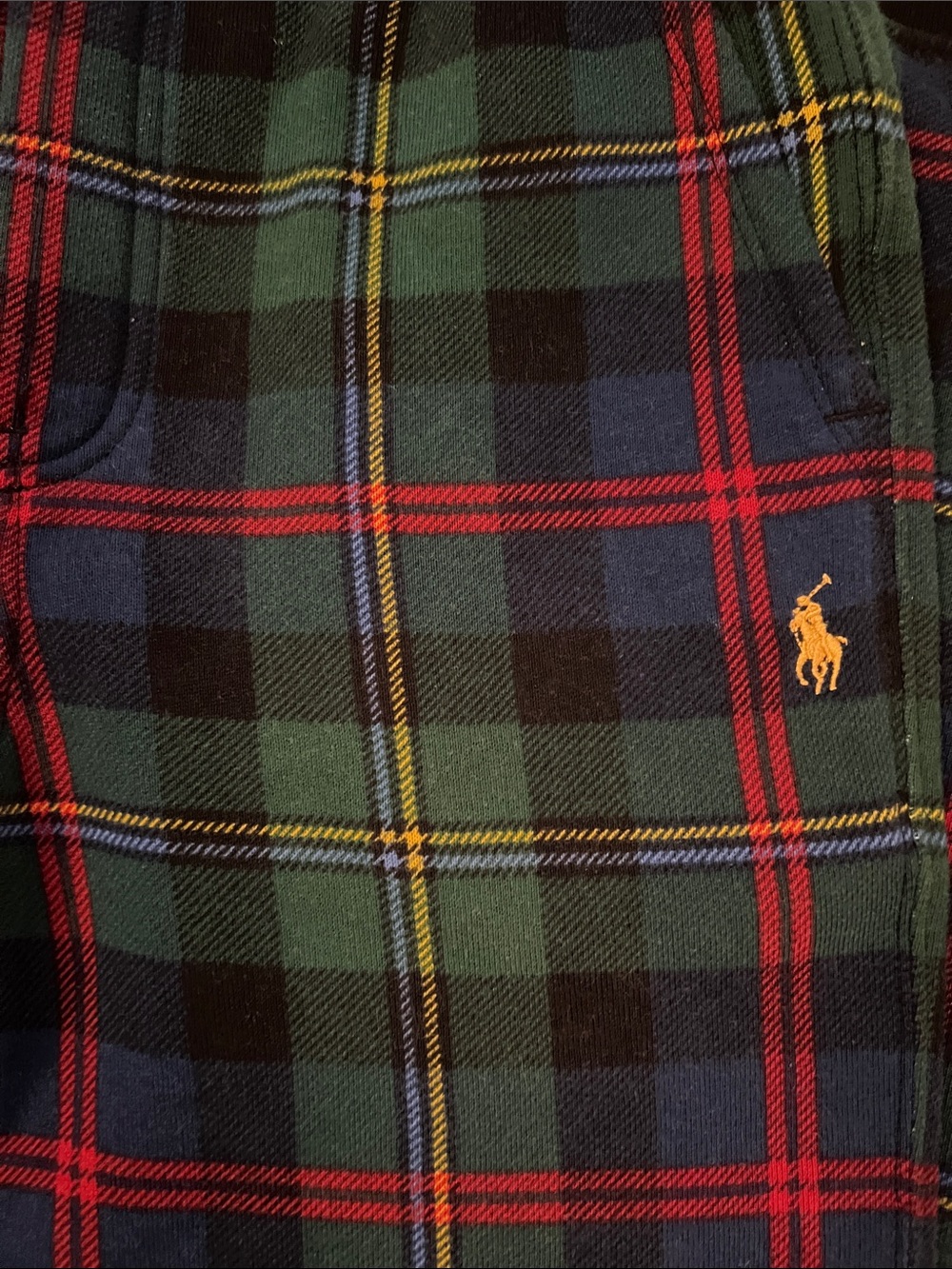 Kids bottoms plaid pants